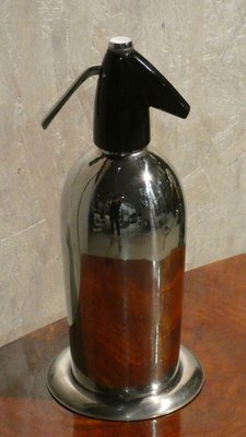 Italian 18/8 Seltzer Siphon from Mepra, 1960s-ERB-699099