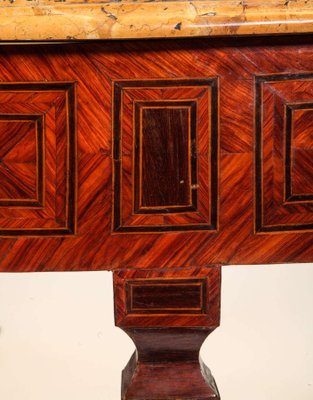 Italian 18th-Century Marquetry Console Table-MBH-1032733