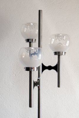 Italian 3-Light Floor Lamp by Gaetano Sciolari for Mazzega, 1970s-MTX-911165