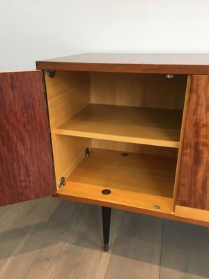 Italian 4-Door Wooden Sideboard, 1960s-BA-658370