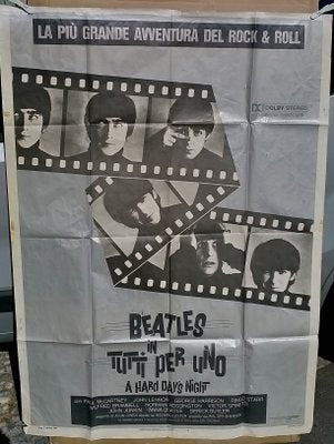 Italian 'A Hard Day's Night' Beatles Poster, 1982-EI-396265