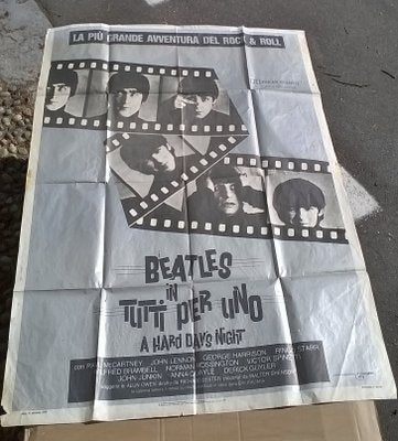 Italian 'A Hard Day's Night' Beatles Poster, 1982-EI-396265