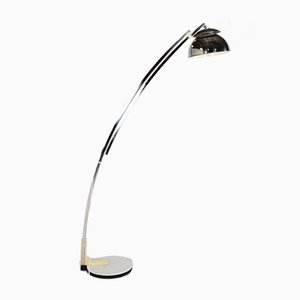 Italian Adjustable Arc Floor Lamp in Chrome by Goffredo Reggiani for Reggiani, 1970s-UQV-822508