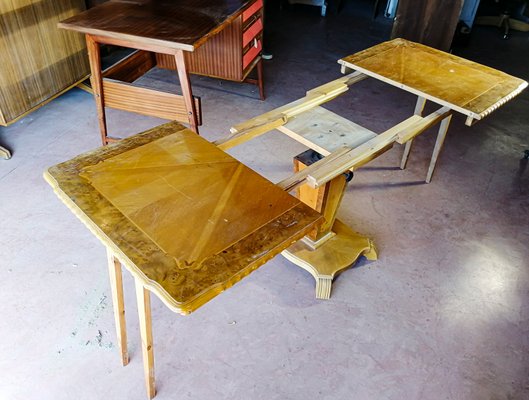 Italian Adjustable Dining Table, 1950s-RAQ-636080