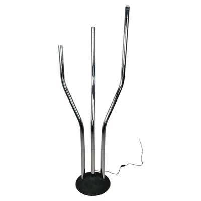 Italian Adjustable Floor Lamp in Chrome by Reggiani, 1970s-LYQ-1297042