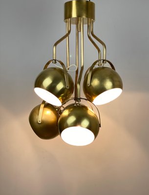 Italian Adjustable Lights Chandelier in Brass by Goffredo Reggiani, 1960s-LYQ-1171666