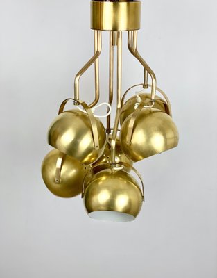 Italian Adjustable Lights Chandelier in Brass by Goffredo Reggiani, 1960s-LYQ-1171666