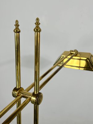 Italian Adjustable Solid Brass Floor Lamp, 1970s-OT-1298489