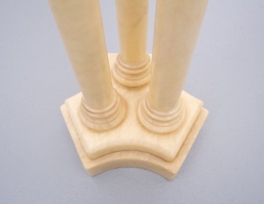 Italian Alabaster Pedestal, 1960s-GCG-889016