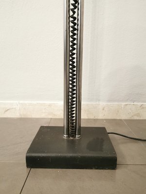 Italian Aluminum & Chromed Metal Floor Lamp from Luci Italia, 1970s-ZST-1219614