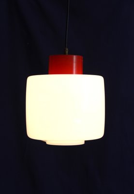 Italian Anemone Ceiling Lamp, 1950s-HUY-594912