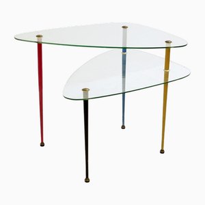 Italian Arlecchino Side Table by Edoardo Paoli for Vitrex, 1950s-NYF-2024141