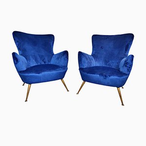 Italian Armchairs, 1950s, Set of 2-FGA-923459