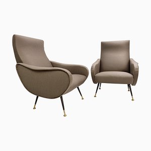 Italian Armchairs in the Style of Marco Zanuso, Set of 2-FGA-923324