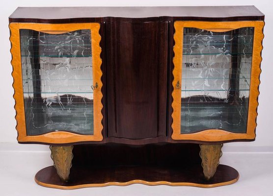 Italian Art Deco Bar Cabinet by Pier Luigi Colli, 1930s-MBH-1032250