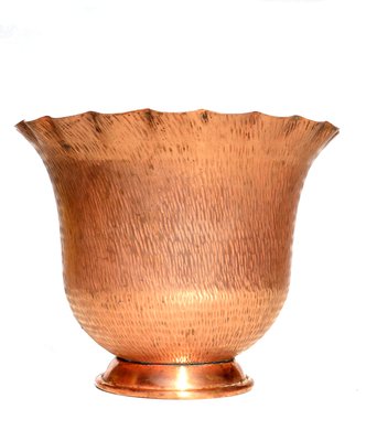 Italian Art Deco Copper Vase by Gio Ponti for Nino Ferrari, 1930s-KGD-864960