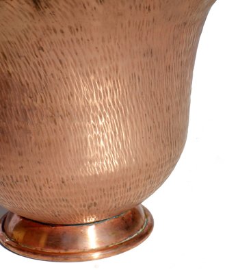 Italian Art Deco Copper Vase by Gio Ponti for Nino Ferrari, 1930s-KGD-864960