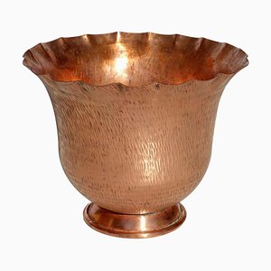 Italian Art Deco Copper Vase by Gio Ponti for Nino Ferrari, 1930s-KGD-864960