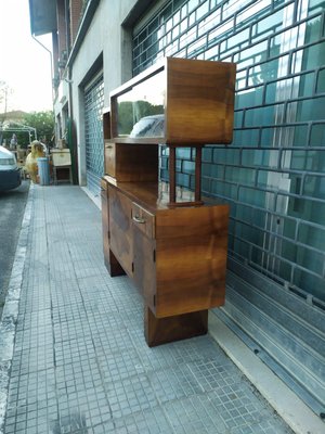 Italian Art Deco Credenza in Walnut-RAQ-1375092