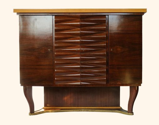 Italian Art Deco Dry Bar Cabinet by Michele Merighi, 1940-MBH-1032354