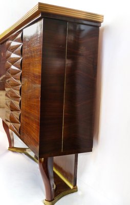 Italian Art Deco Dry Bar Cabinet by Michele Merighi, 1940-MBH-1032354