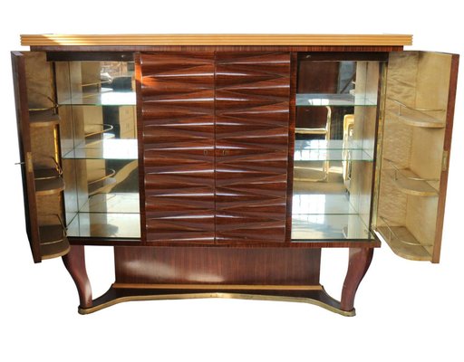 Italian Art Deco Dry Bar Cabinet by Michele Merighi, 1940-MBH-1032354