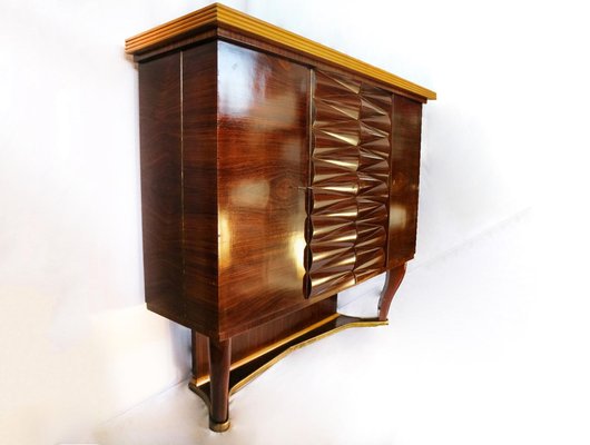 Italian Art Deco Dry Bar Cabinet by Michele Merighi, 1940-MBH-1032354