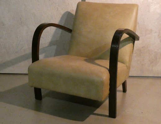 Italian Art Deco Lounge Chairs, 1930s, Set of 2-ERB-699092