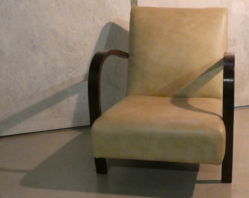 Italian Art Deco Lounge Chairs, 1930s, Set of 2-ERB-699092