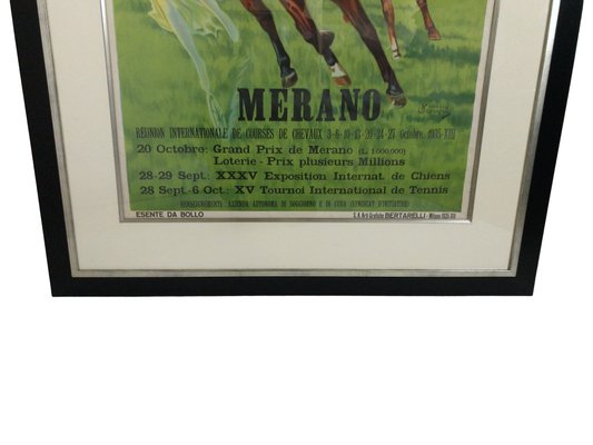 Italian Art Deco Poster from Bertarelli Milano, 1930s-CXC-585757