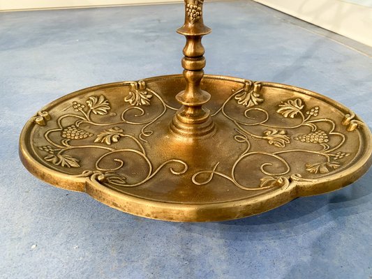 Italian Art Nouveau Brass Umbrella Stand, 1930s-MTX-1259671