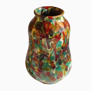 Italian Art Pottery Ceramic Abstract Vase, 1950s-GKB-836713