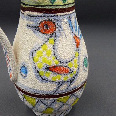 Italian Art Pottery Vase from Fratelli Fantullacci, Italy, 1950s-WK-1408662