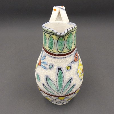 Italian Art Pottery Vase from Fratelli Fantullacci, Italy, 1950s-WK-1408662