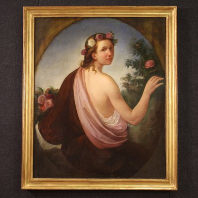 Italian Artist, Neoclassical Scene, 1820, Oil on Canvas, Framed-WPT-1820596