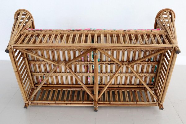 Italian Bamboo and Rattan Sofa-VNE-966152