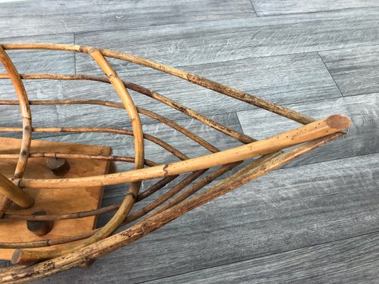 Italian Bamboo Sailboat Display, 1970s-FOV-1742454