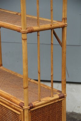 Italian Bamboo Sideboard, 1950s-EH-555055