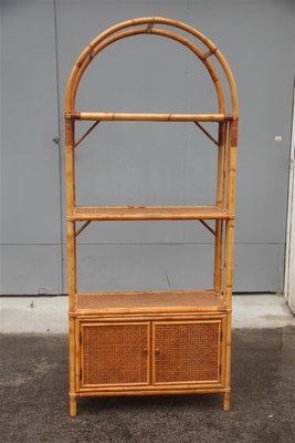 Italian Bamboo Sideboard, 1950s-EH-555055