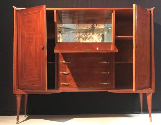 Italian Bar Cabinet in the Style of Paolo Buffa, 1950s-MBH-1032114