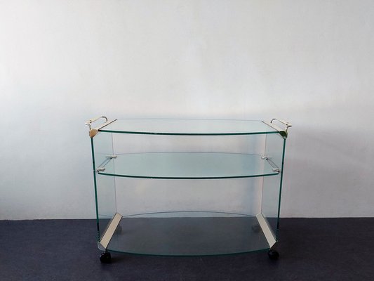 Italian Bar Cart by Gallotti & Radice, 1970s-NV-1223648