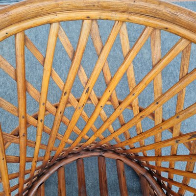 Italian Barn Bamboo Chair, 1950s-GSF-1150646