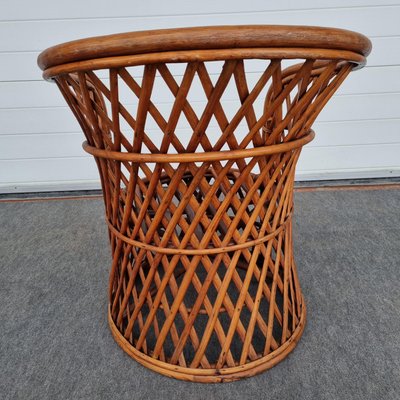 Italian Barn Bamboo Chair, 1950s-GSF-1150646