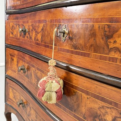 Italian Baroque Wood and Metal Chests of Drawers, 1730s-GDD-1411299