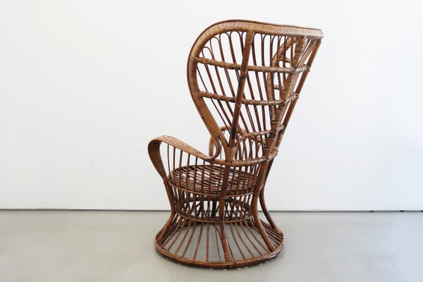 Italian Basket Chair by Gio Ponti & Lio Carminati, 1950s-FJP-2033417