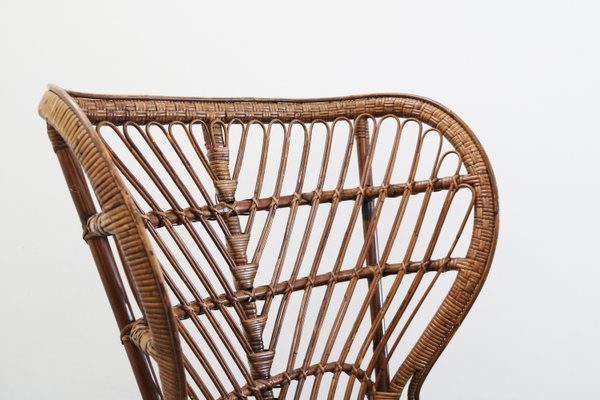 Italian Basket Chair by Gio Ponti & Lio Carminati, 1950s-FJP-2033417