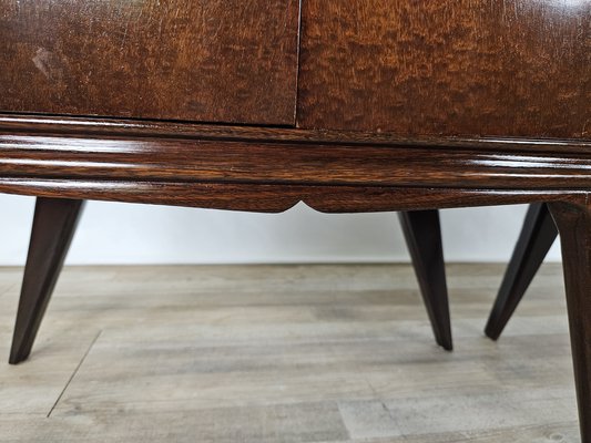 Italian Bedside Tables in Mahogany, 1950, Set of 2-ZUW-1768754