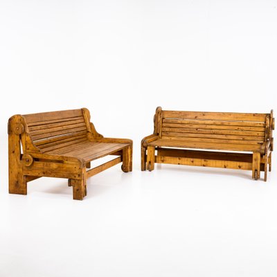 Italian Benches, 1960s, Set of 2-VEI-1430817