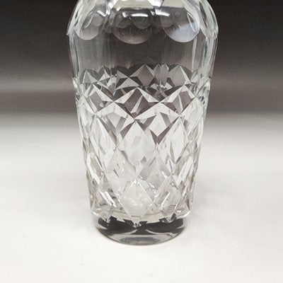 Italian Bohemian Cut Crystal Cocktail Shaker, 1950s-QGR-1156207