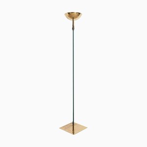 Italian Brass and Glass Laser Floor Lamp by Max Baguara for Lamperti, 1970s-KL-620301